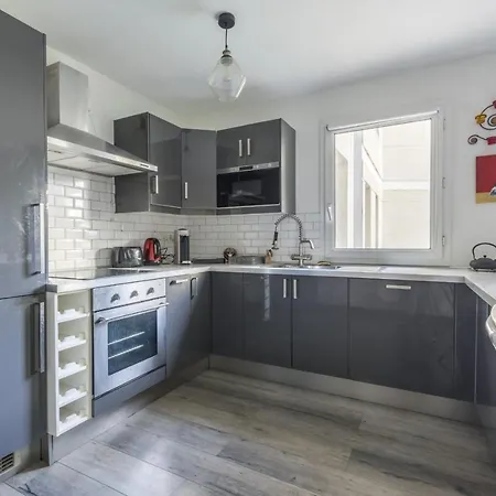Superbe Appt Port Marianne, Parking Prive, 4 Personnes Montpellier