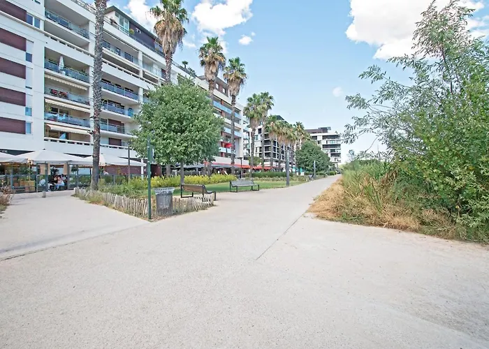 Superbe Appt Port Marianne, Parking Prive, 4 Personnes